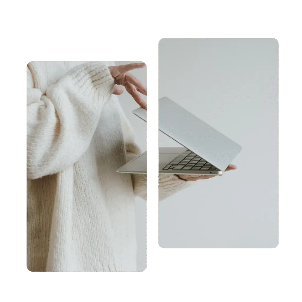 Holding laptop | CT Digital