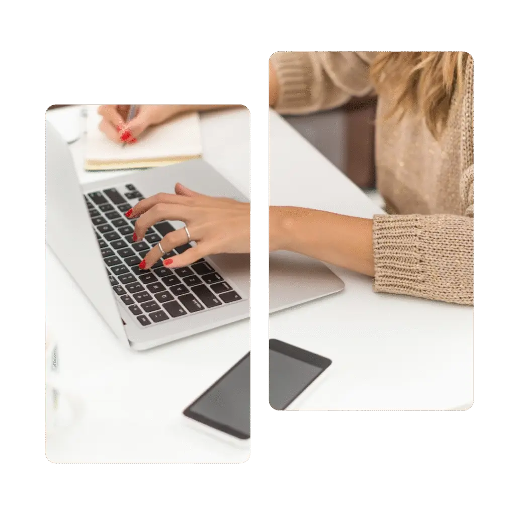 Lady at laptop | CT Digital