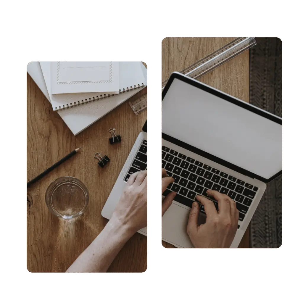 Laptop and hands | CT Digital